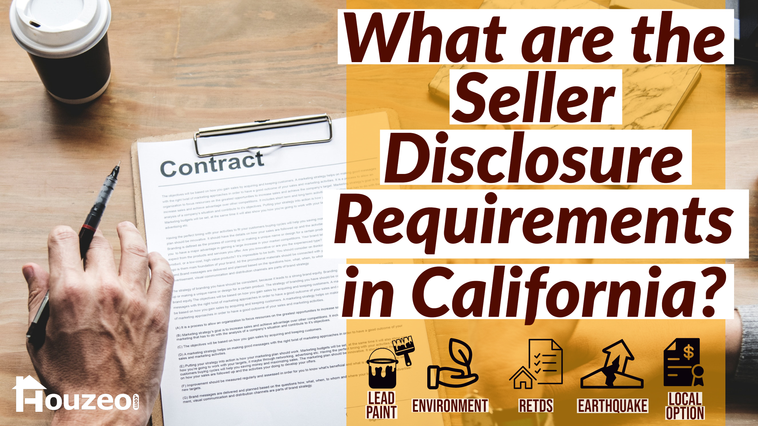 California Real Estate Law Disclosure Chart