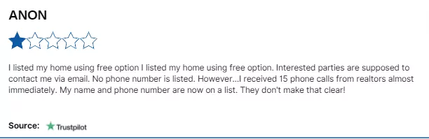 Useless Free listing option