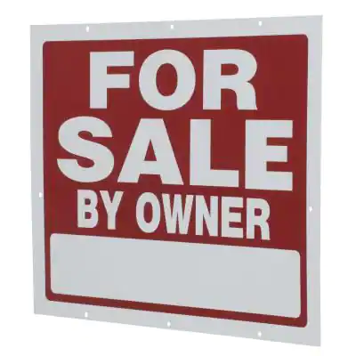 Home Depot's For Sale By Owner Sign