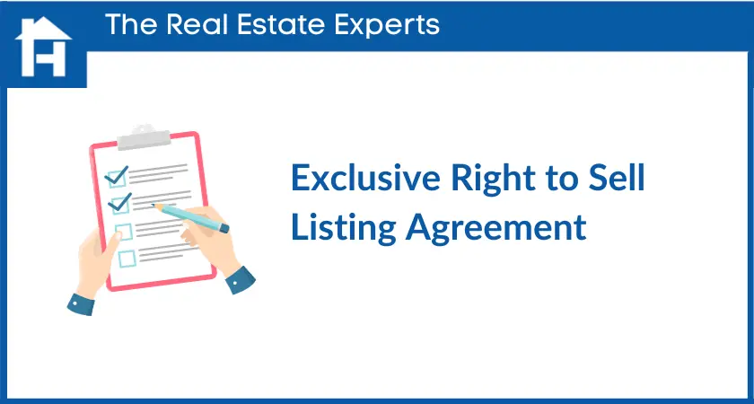 Exclusive Right to Sell Listing Agreement