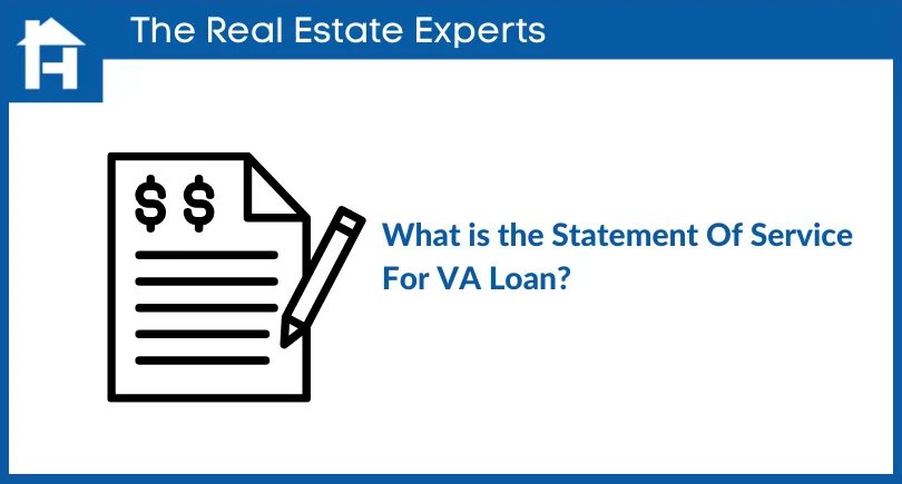 Statement of service for VA Loans