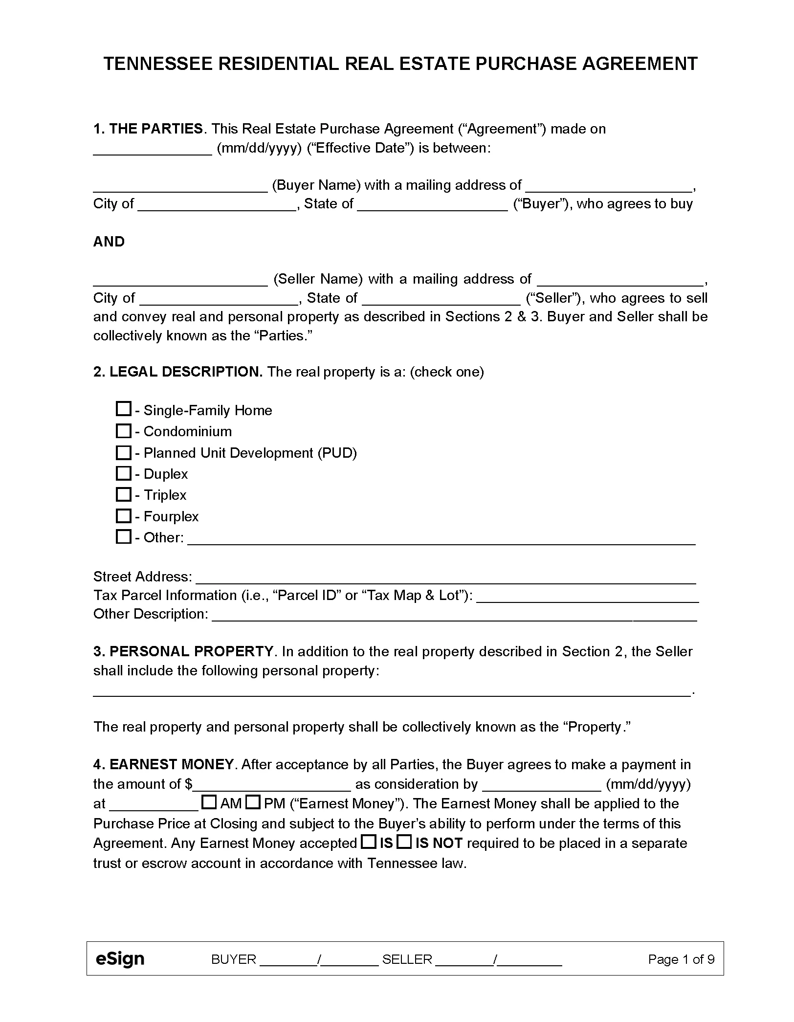 9 Things To Check In Your FSBO Contract in Tennessee