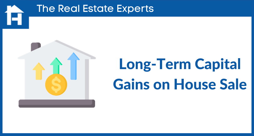 long term capital gains on house sale 2024
