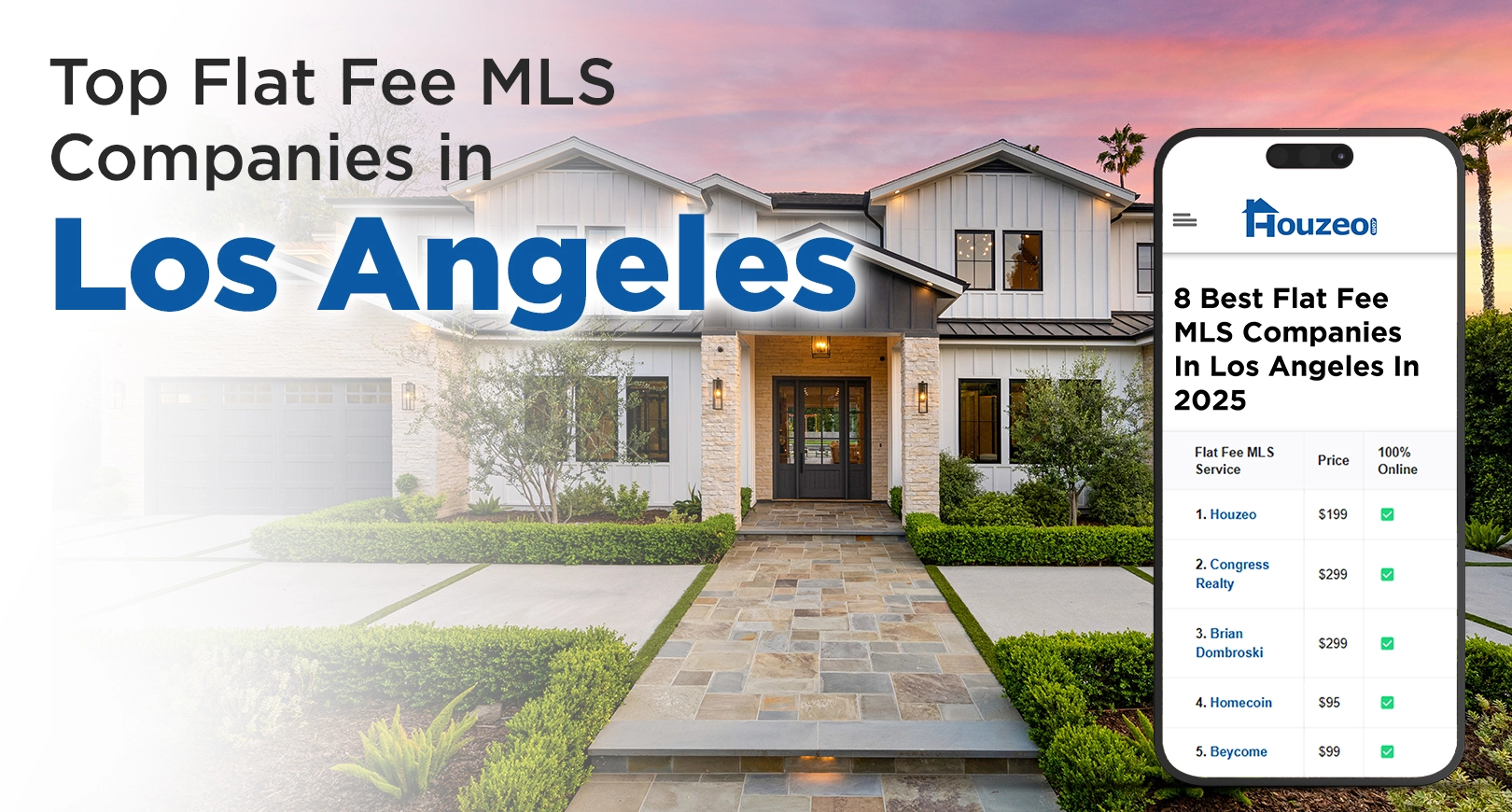Flat fee MLS Los Angeles