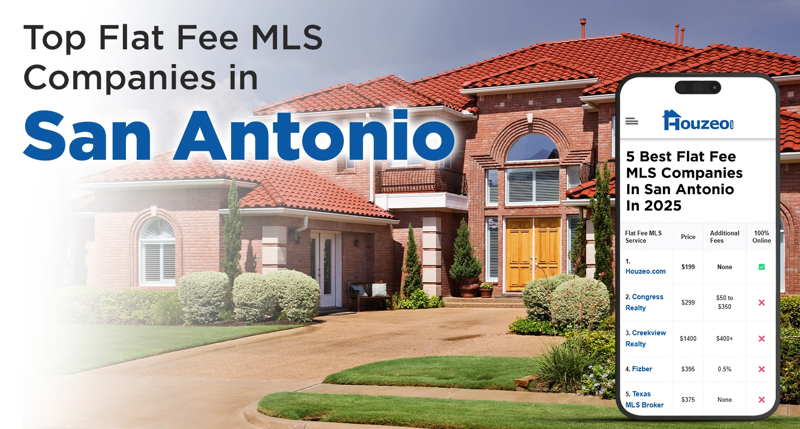 flat fee MLS San Antonio