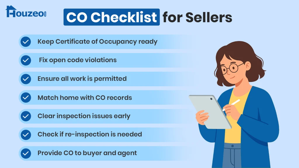 CO Checklist for Sellers
