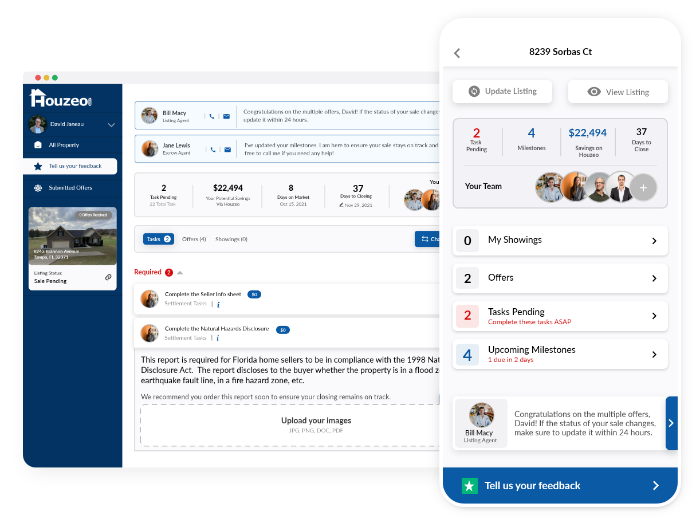 Houzeo DigiTransact Digital Real Estate Transaction Management System
